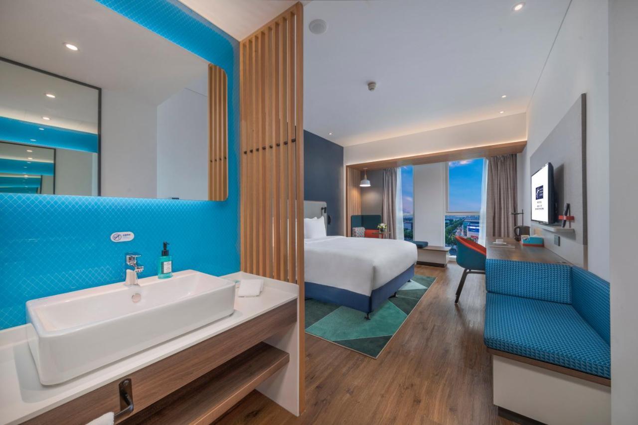 Holiday Inn Express Qingdao Chengyang Central By Ihg Eksteriør billede