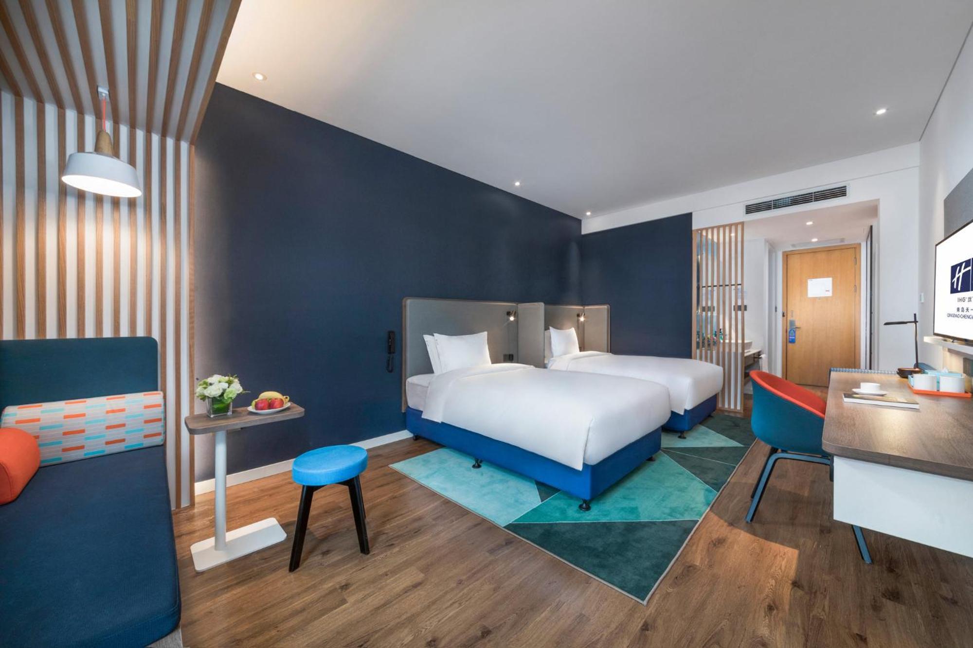 Holiday Inn Express Qingdao Chengyang Central By Ihg Eksteriør billede